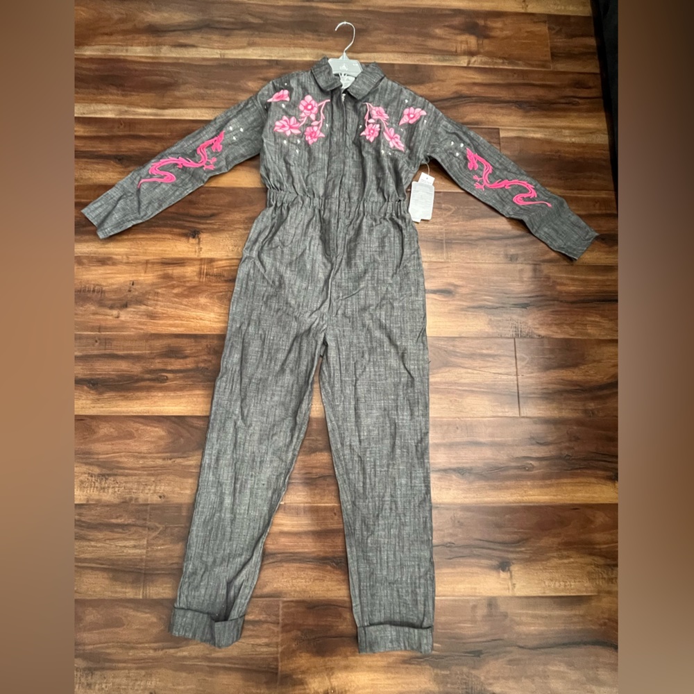 Disney Mulan Grey & Pink Jumpsuit/ Costume